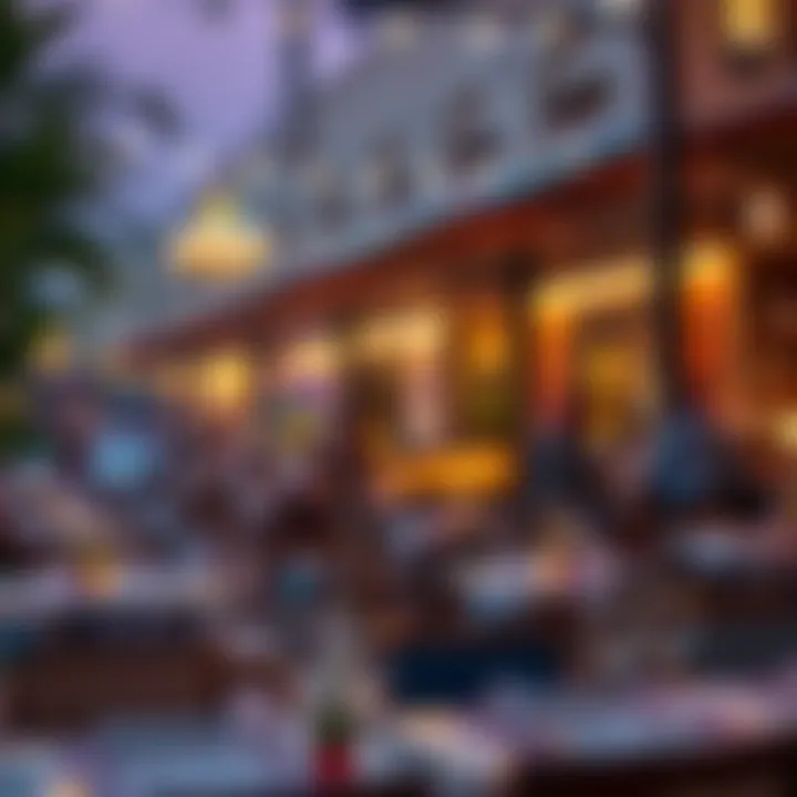 Cultural Essence of Al Barari's Dining Scene Artistic representation of Al Barari's cultural dining experience