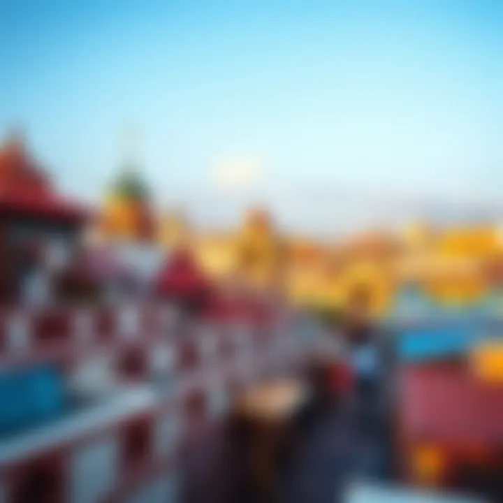 A panoramic view of Al Garhoud showcasing its blend of traditional and modern architecture.