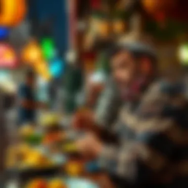 Savoring Culinary Delights in Al Jafiliya Culinary delights in Al Jafiliya