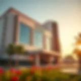 Exterior view of Al Khawaneej Health Center