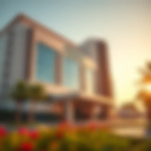 Exterior view of Al Khawaneej Health Center