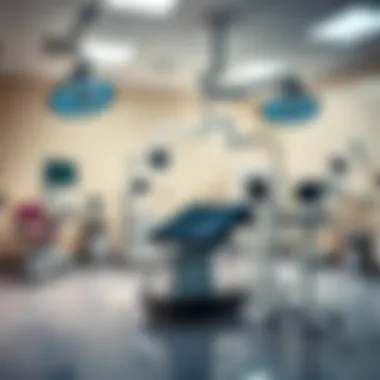 Advanced medical equipment in Al Maktoum Hospital's surgery room