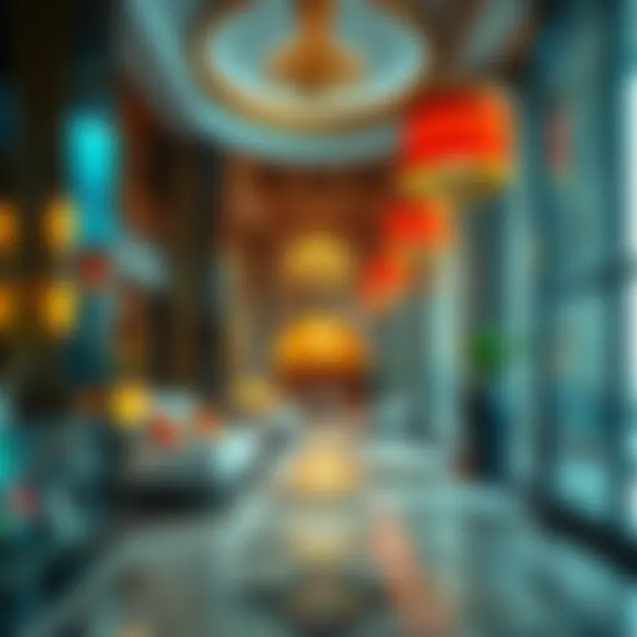 Cultural Reflection in Al Meraikhi Tower's Interior Design Interior design elements of Al Meraikhi Tower reflecting local culture