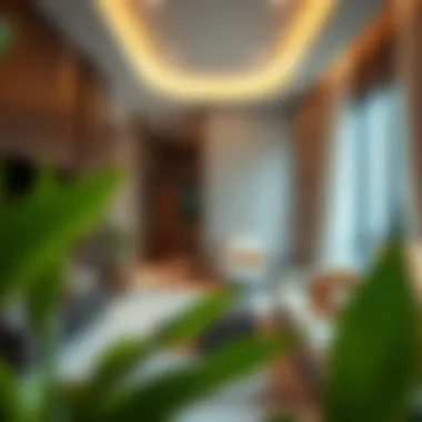 Interior Design of Al Waleed Tower Residential Unit Interior view of a residential unit in Al Waleed Tower