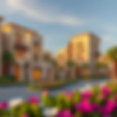 Architectural Marvels in Al Wasl Oasis Architectural beauty of residential buildings in Al Wasl Oasis