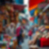 Diverse Offerings in Karama Market Market scene showcasing diverse products