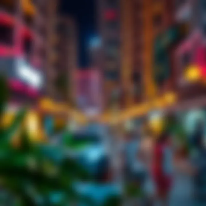 Community Vibes around API Centrepoint Apartments Vibrant community atmosphere surrounding API Centrepoint Apartments in Dubai