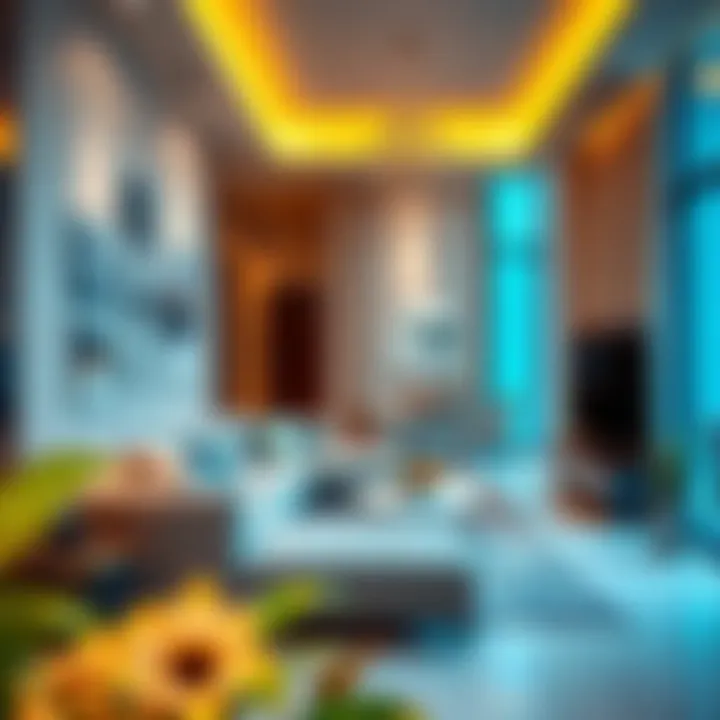 Elegant Interiors of API Centrepoint Apartments Luxurious living space within API Centrepoint Apartments highlighting interior design