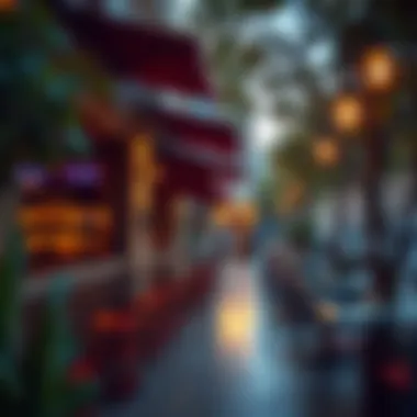 An inviting café scene reflecting the lifestyle in Arjan.