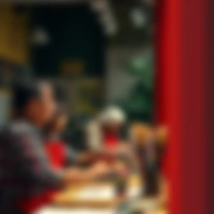 Creative Workshop in Action A creative workshop in session, fostering artistic growth