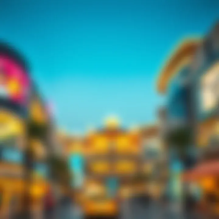 Cultural influences incorporated in the layout of Bin Shabib Mall.