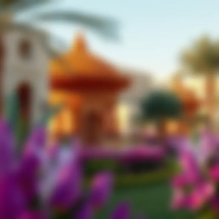 Local cultural elements integrated into the design of Binghatti Gardens