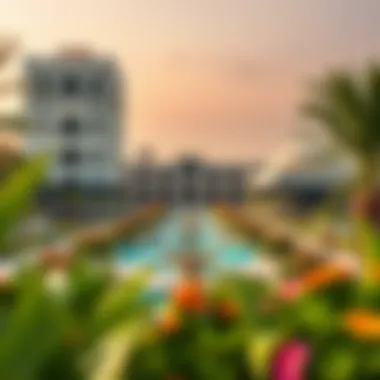 Stunning view of Binghatti Gardens showcasing modern architecture