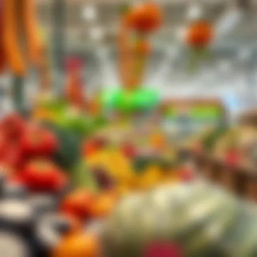 Vibrant interior of Carrefour Arabian Ranches showcasing fresh produce