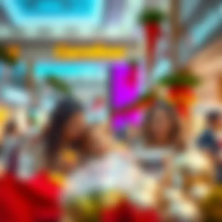 Family enjoying shopping experience at Carrefour Arabian Ranches