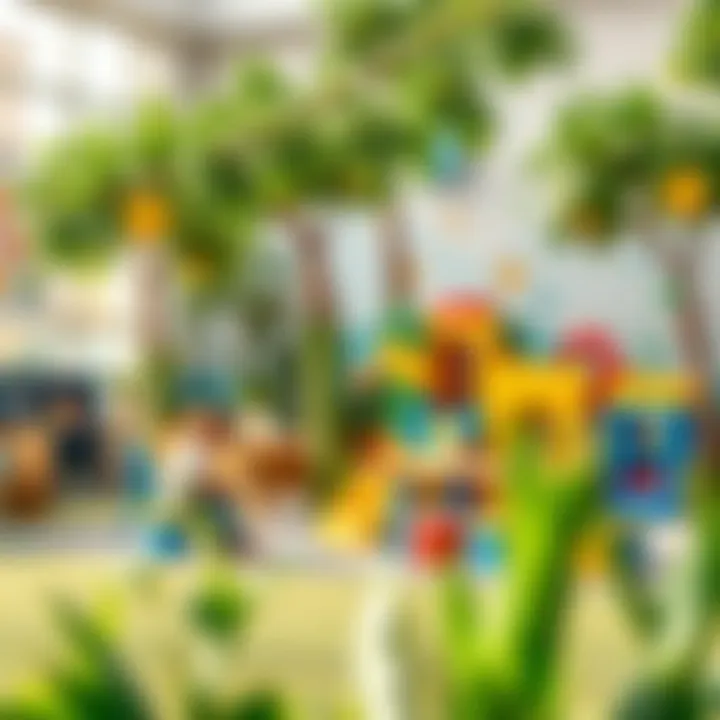 Diverse educational activities offered at the nursery