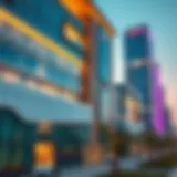 A stunning view of City House 2's modern architecture in Al Barsha