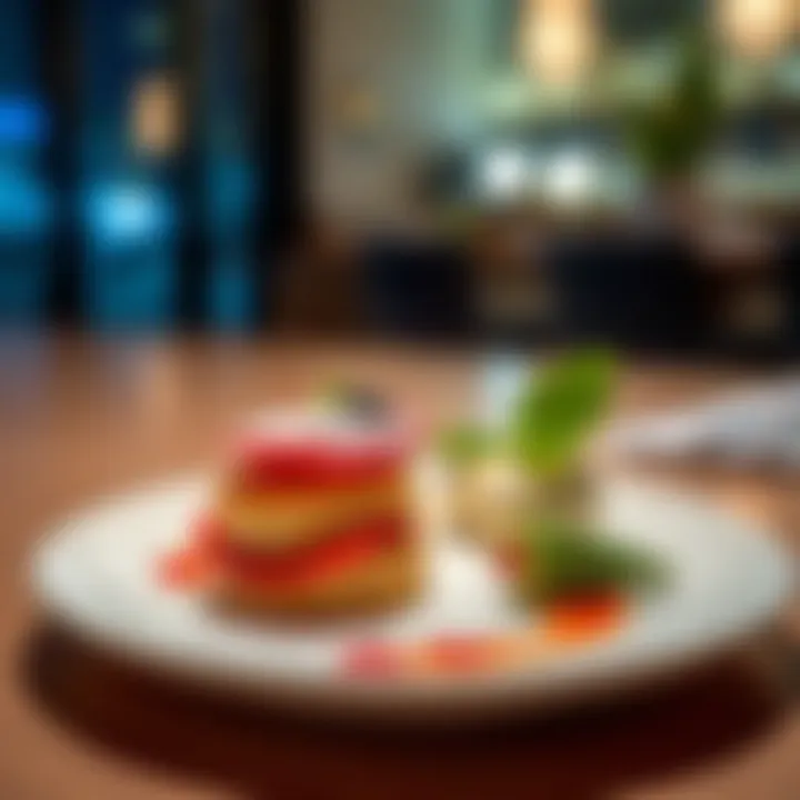 Delightful Sweet Creation at Coppasta Artfully plated dessert from Coppasta