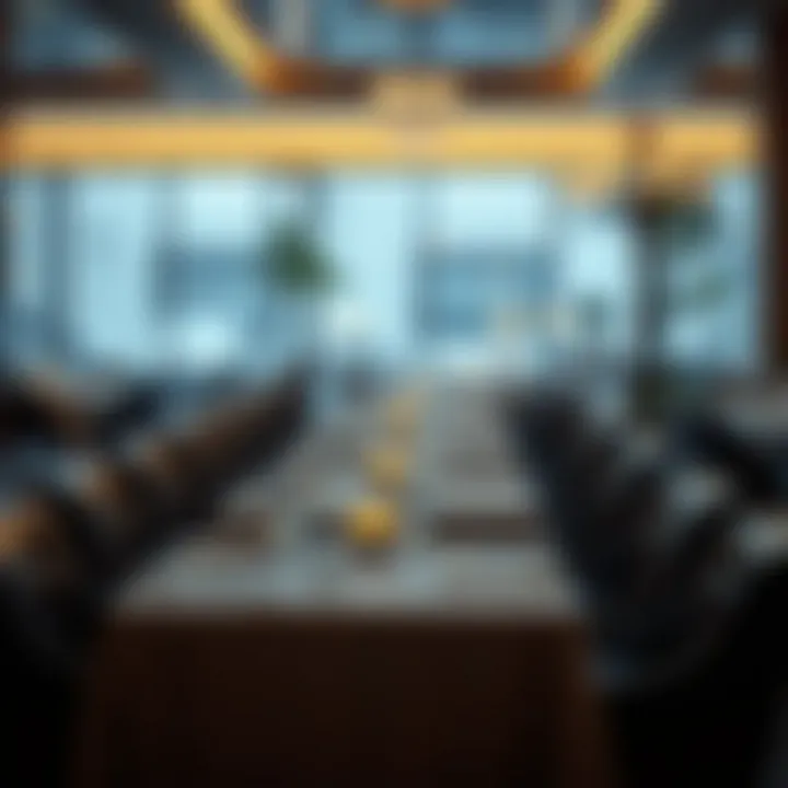 Sophisticated Ambiance at Coppasta Elegant dining setup at Coppasta Restaurant