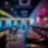 Modern Gym Interior with Advanced Equipment Interior view of the gym showcasing state-of-the-art fitness equipment