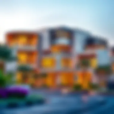 Modern architecture and luxurious homes in Damac Hills