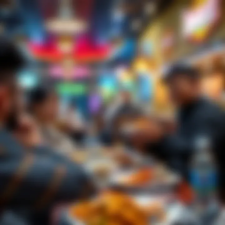 Dining Experience at Denny's Happy customers enjoying their meals at Denny's Jebel Ali