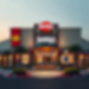 Denny's Jebel Ali Entrance Exterior view of Denny's Jebel Ali showcasing its welcoming entrance