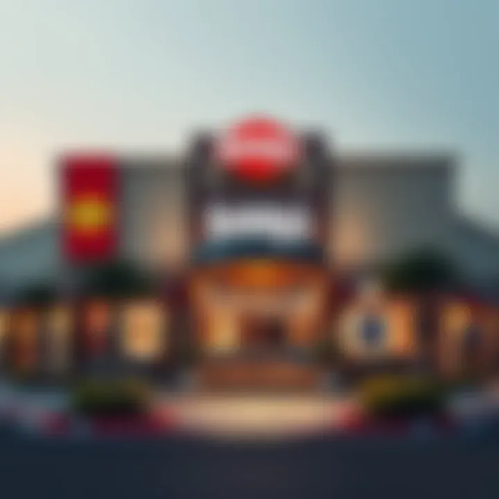 Denny's Jebel Ali Entrance Exterior view of Denny's Jebel Ali showcasing its welcoming entrance