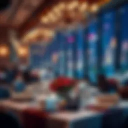 A beautifully arranged dining table at a fine restaurant