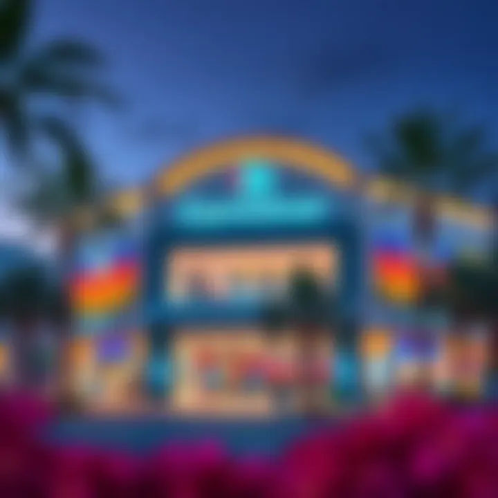 A vibrant view of the Carrefour store in Discovery Gardens