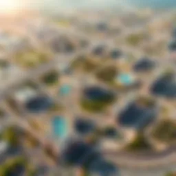 Aerial view of Dubai Investment Park 2 showcasing its strategic layout