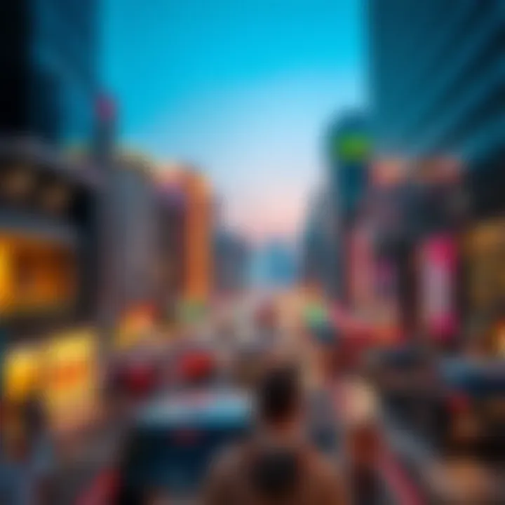 Business District in DIP 2 Business district in Dubai Investment Park 2 highlighting economic activity