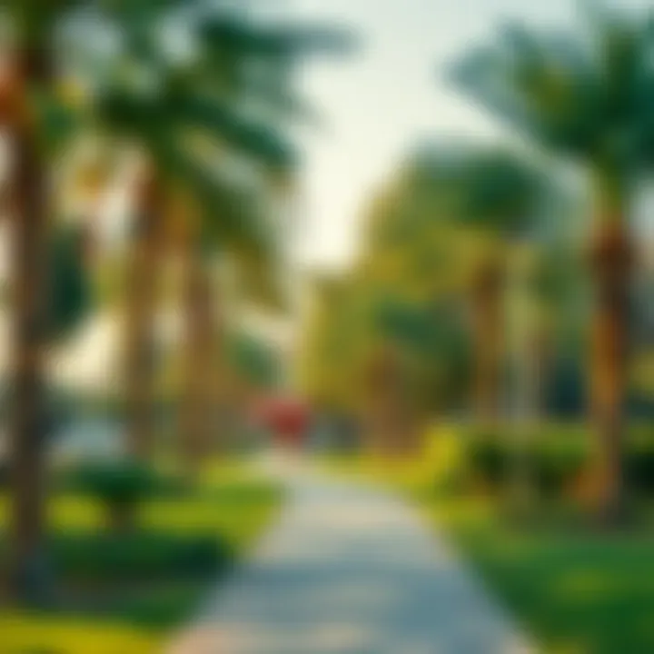 Community Park in Nad Al Hamar A scenic park in Nad Al Hamar, ideal for recreational activities and community gatherings
