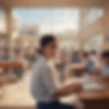 Child engaged in a vibrant extracurricular activity at school