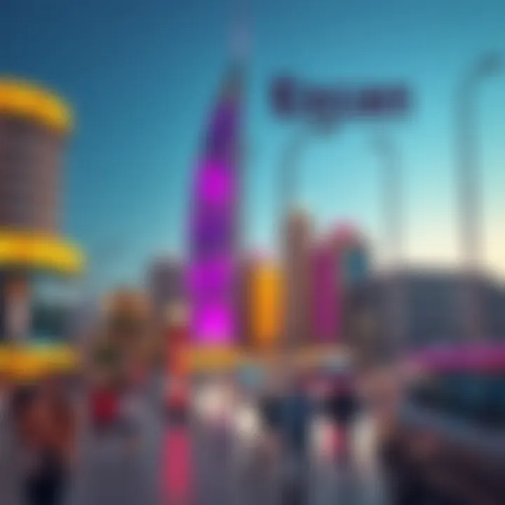 Nearby attractions showcasing Dubai's vibrant lifestyle