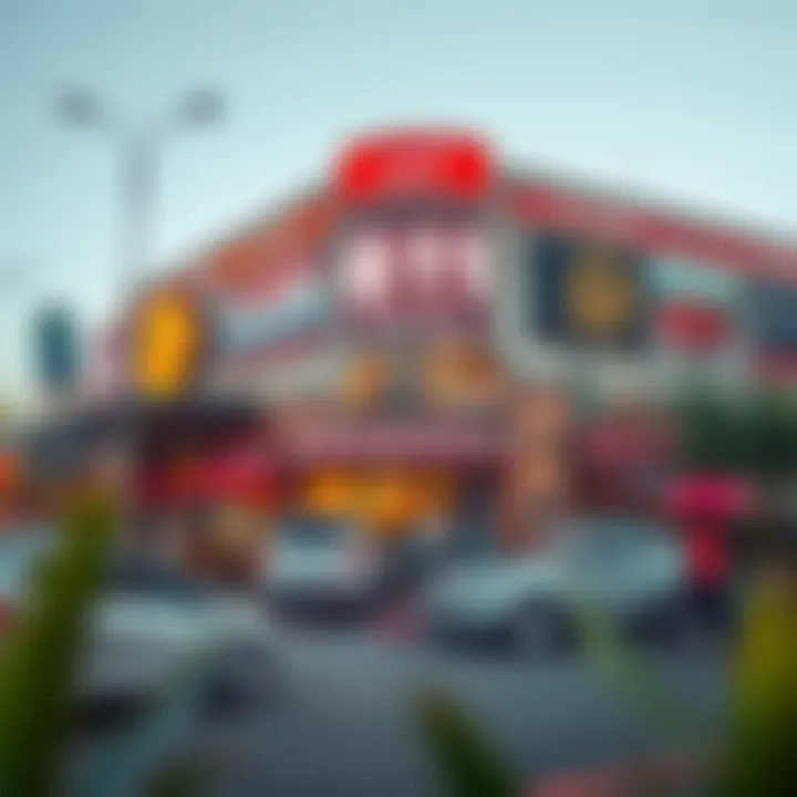 Local dining hotspots along 611 Road featuring diverse cuisines