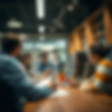 Students engaged in collaborative learning at a university in Dubai Academic City