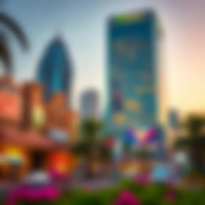 Cultural Attractions Around Al Amir Building Local attractions and landmarks near Al Amir Building highlighting Dubai's cultural scene