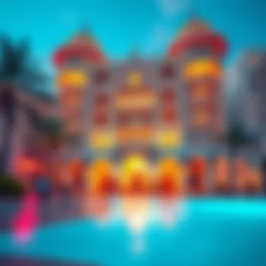 Architectural Marvel of Al Attar Building Stunning architecture of Al Attar Building