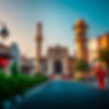 Historical Landmark in Al Ghusais A historical landmark in Al Ghusais representing the neighborhood's rich heritage