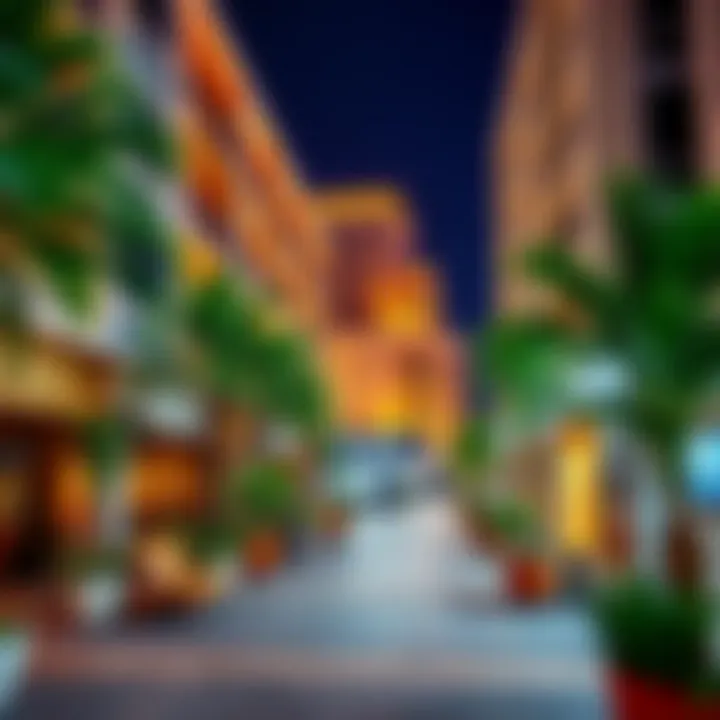 Amenities Around Al Khail Building Community amenities surrounding Al Khail Building