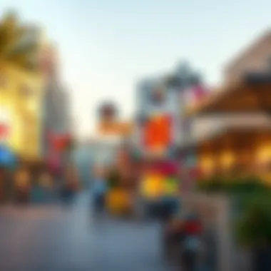 Local amenities and shopping in Al Khail Heights