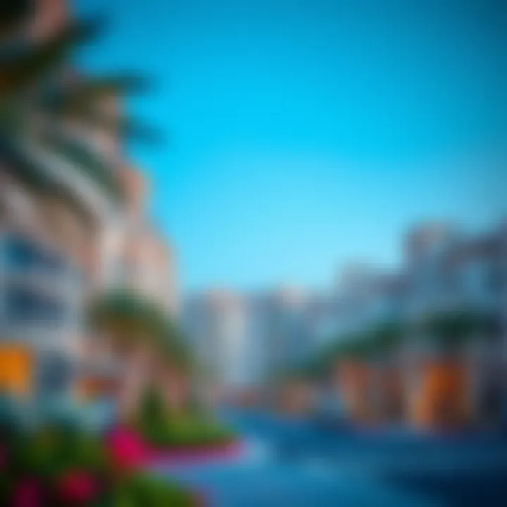 An elegant residential area illustrating the real estate trends in Al Khail West Zone