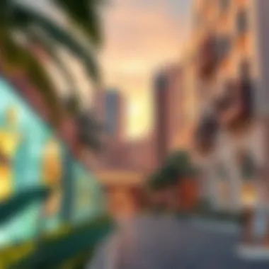 Cultural influences present in Al Liwan Building 2's design and neighborhood.