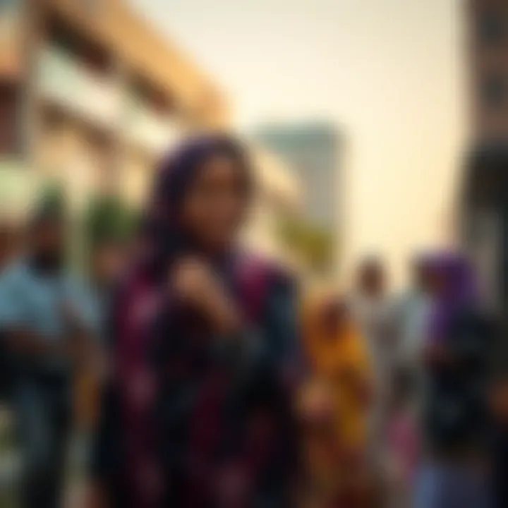 Community wellness event organized by Al Maktoum Hospital with local residents