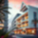 Stunning Modern Architecture in Al Manara Residence Modern architecture in Al Manara Residence