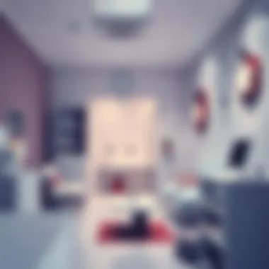 Interior of a consultation room emphasizing patient comfort