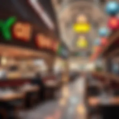 Culinary delights available at Al Quoz Mall's dining options