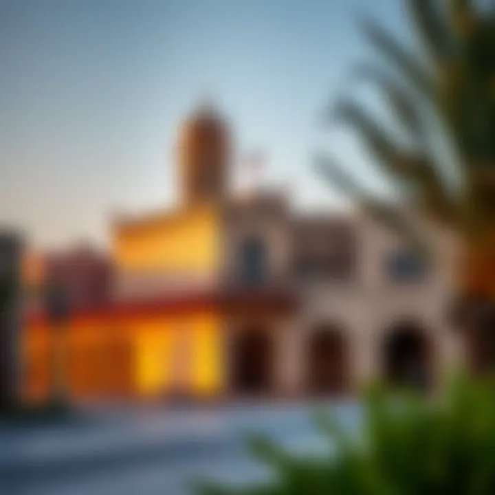 Cultural Heritage in Al Qusais Cultural landmark in Al Qusais reflecting the traditional heritage of Dubai