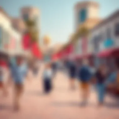 Recreational Activities in Al Sagr Plaza Locals and tourists engaging in recreational activities in the plaza.